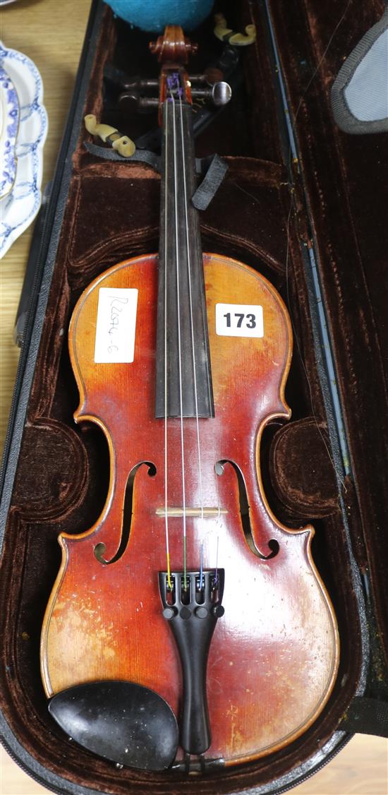 A small violin